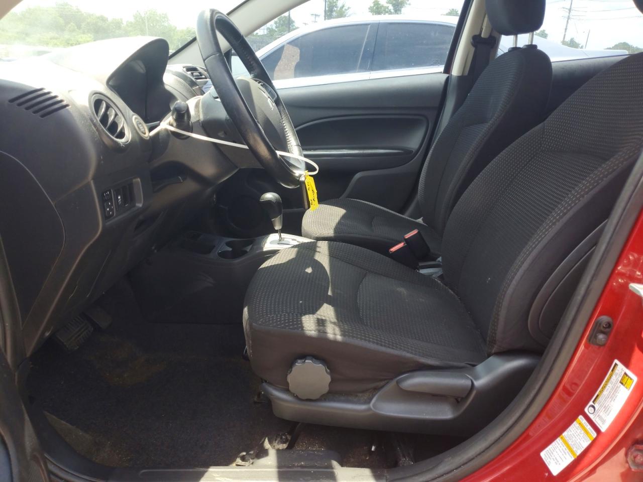 2015 Mitsubishi Mirage Es Burgundy vin: ML32A4HJ8FH031004