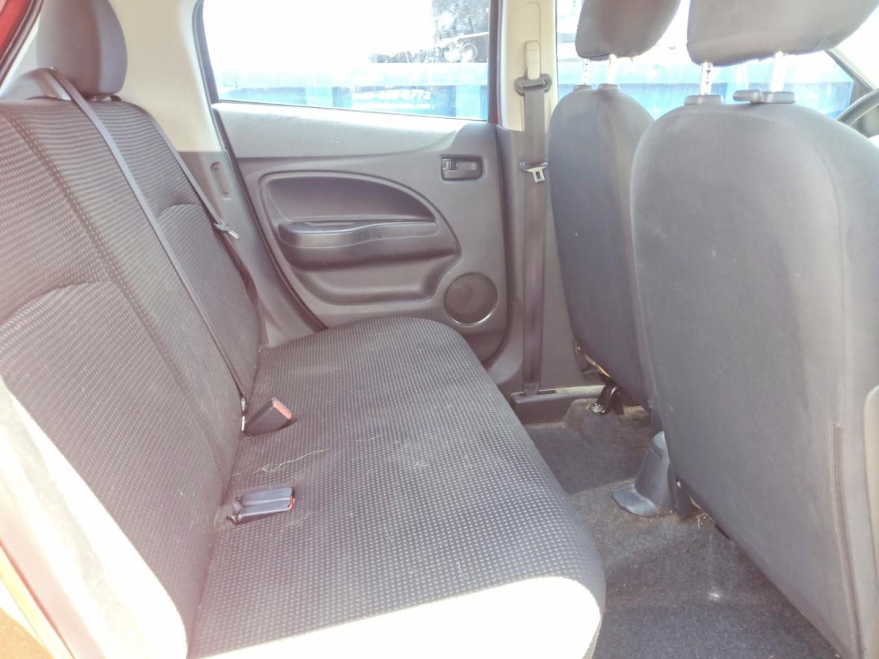 2015 Mitsubishi Mirage Es Burgundy vin: ML32A4HJ8FH031004