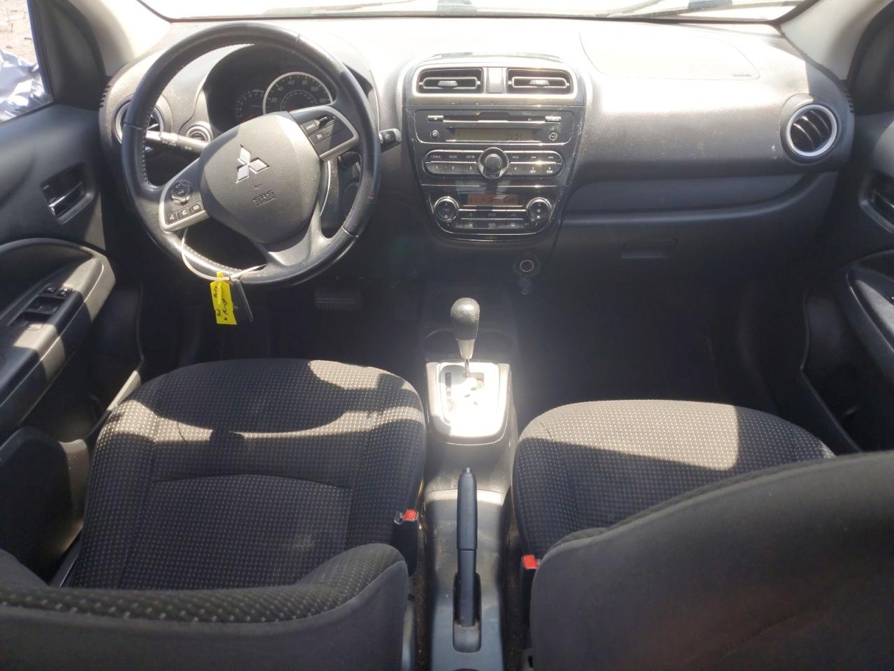 2015 Mitsubishi Mirage Es Burgundy vin: ML32A4HJ8FH031004