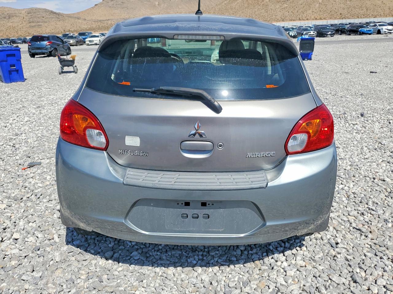 2015 Mitsubishi Mirage Es Серебряный vin: ML32A4HJ8FH052709