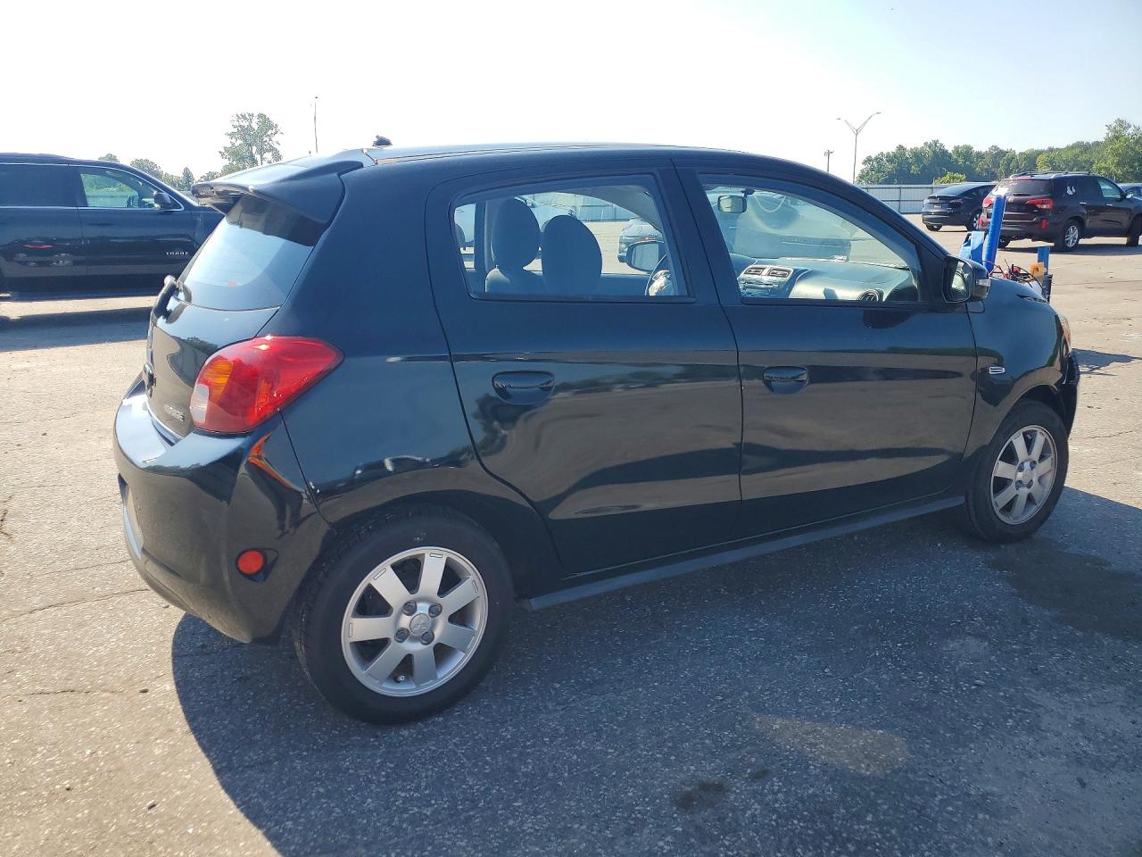 2015 Mitsubishi Mirage Es Black vin: ML32A4HJXFH008758