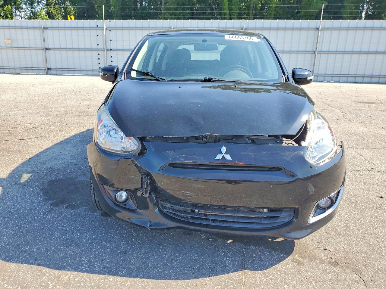 2015 Mitsubishi Mirage Es Black vin: ML32A4HJXFH008758