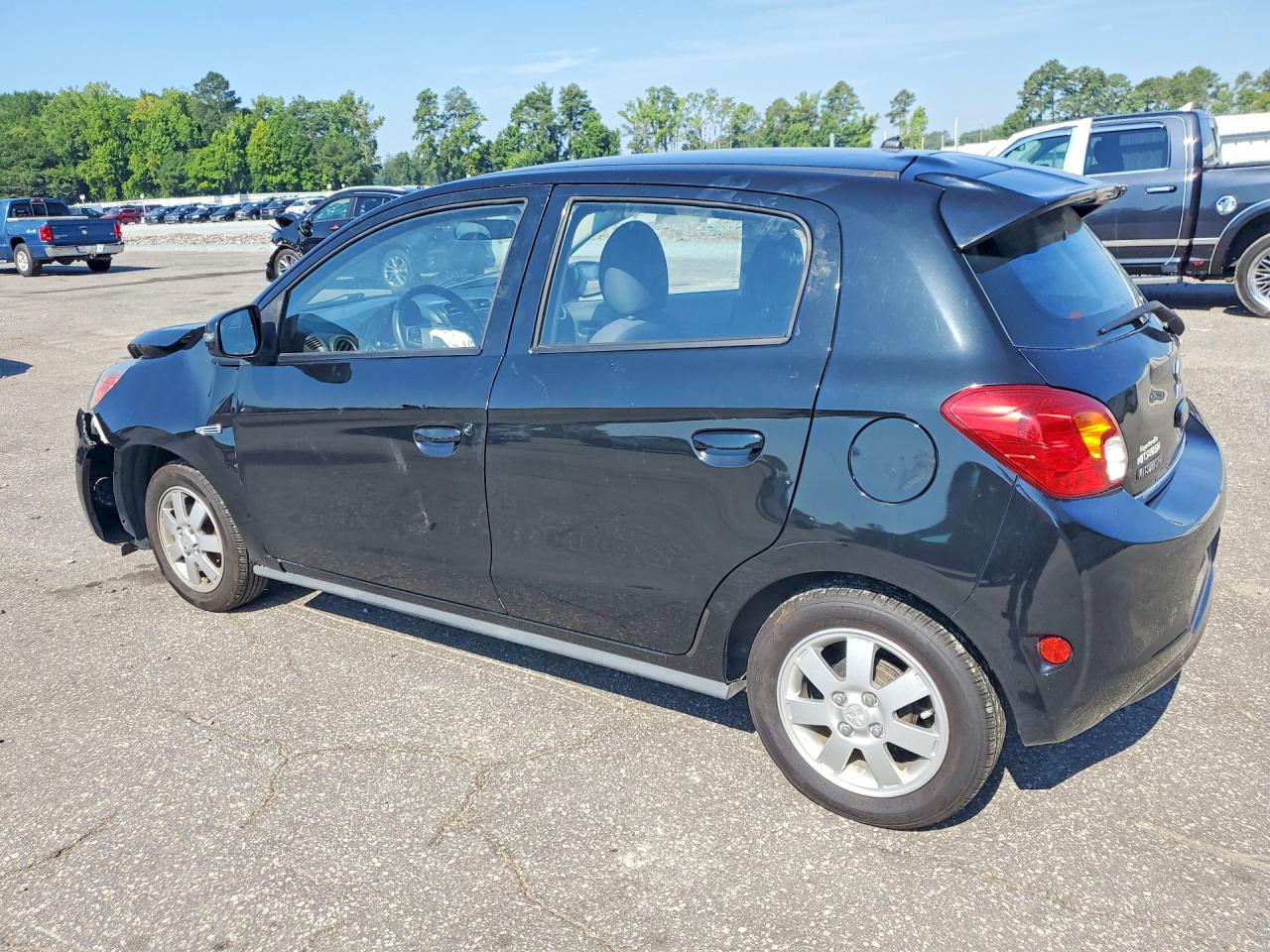 2015 Mitsubishi Mirage Es Black vin: ML32A4HJXFH008758