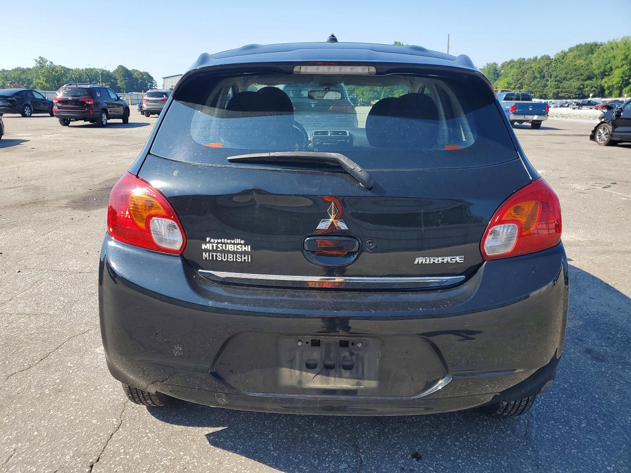 2015 Mitsubishi Mirage Es Black vin: ML32A4HJXFH008758