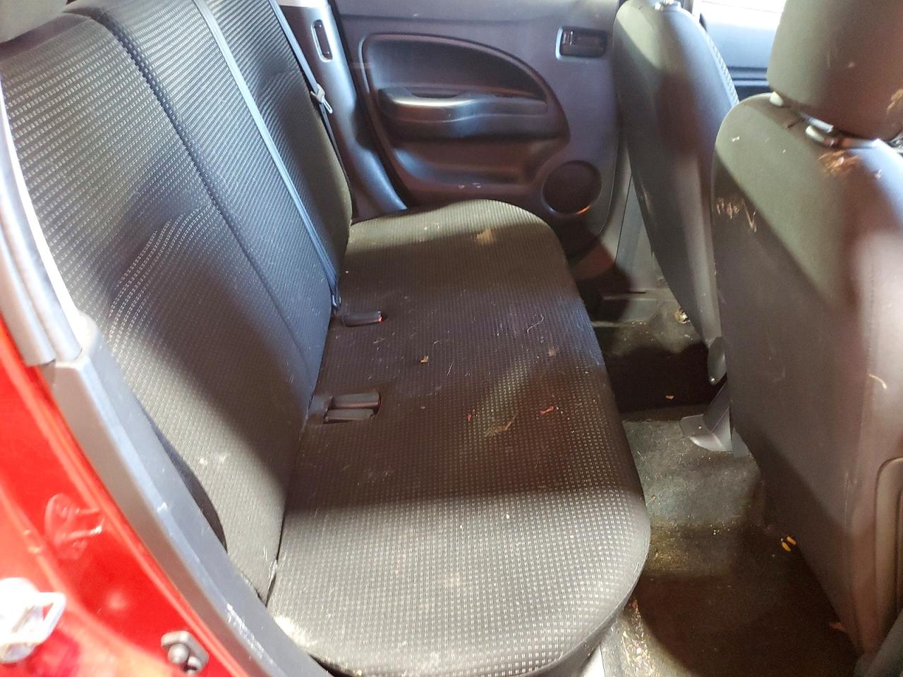 2015 Mitsubishi Mirage Es Burgundy vin: ML32A4HJXFH055742