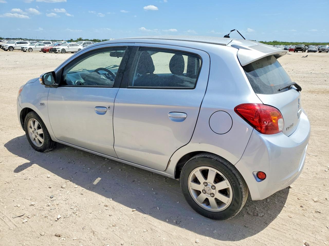 2015 Mitsubishi Mirage Es Silver vin: ML32A4HJXFH059774