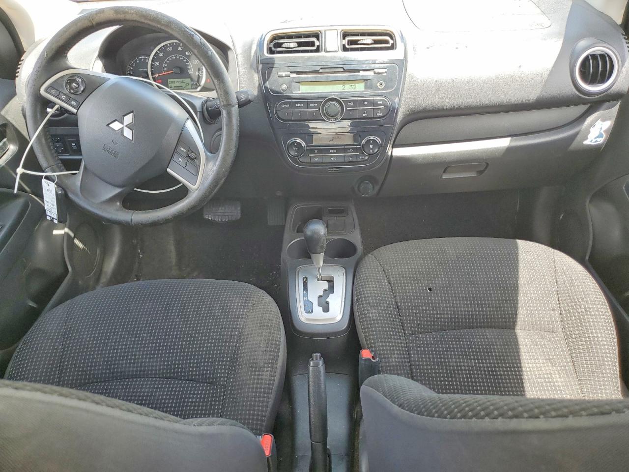 2015 Mitsubishi Mirage Es Silver vin: ML32A4HJXFH059774