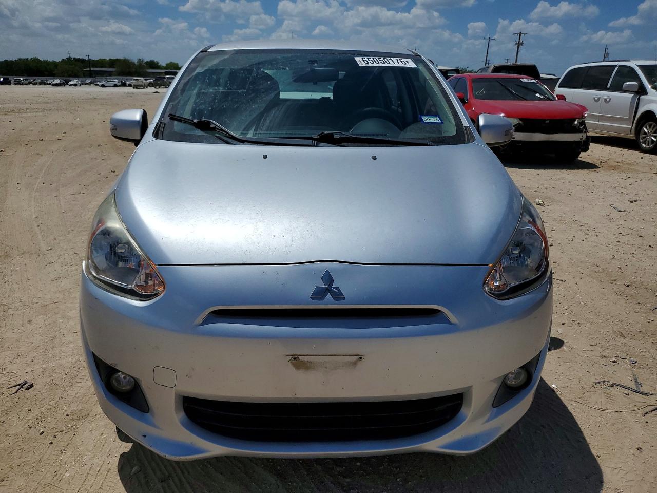 2015 Mitsubishi Mirage Es Silver vin: ML32A4HJXFH059774