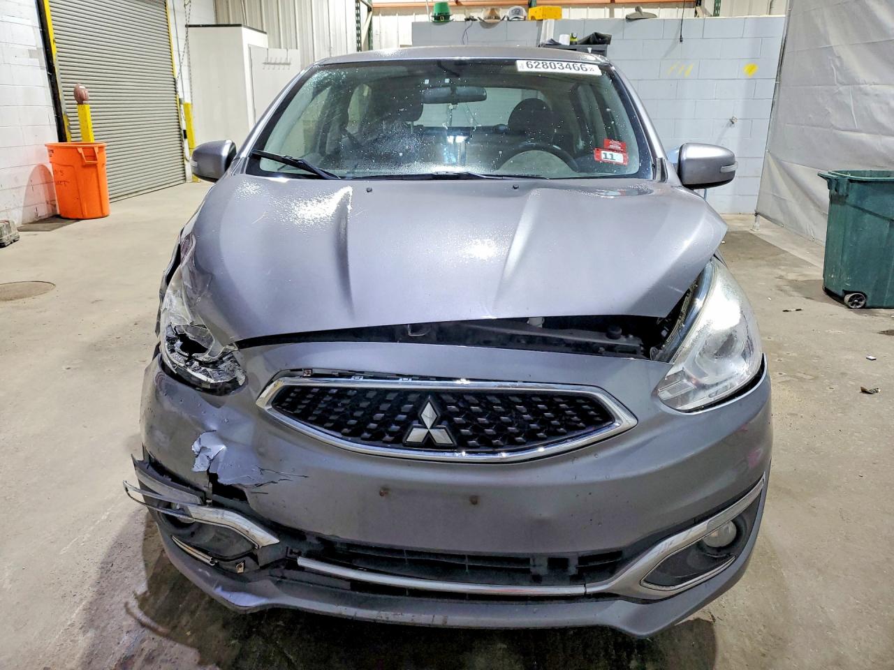 2019 Mitsubishi Mirage Le Серый vin: ML32A5HJ3KH011307