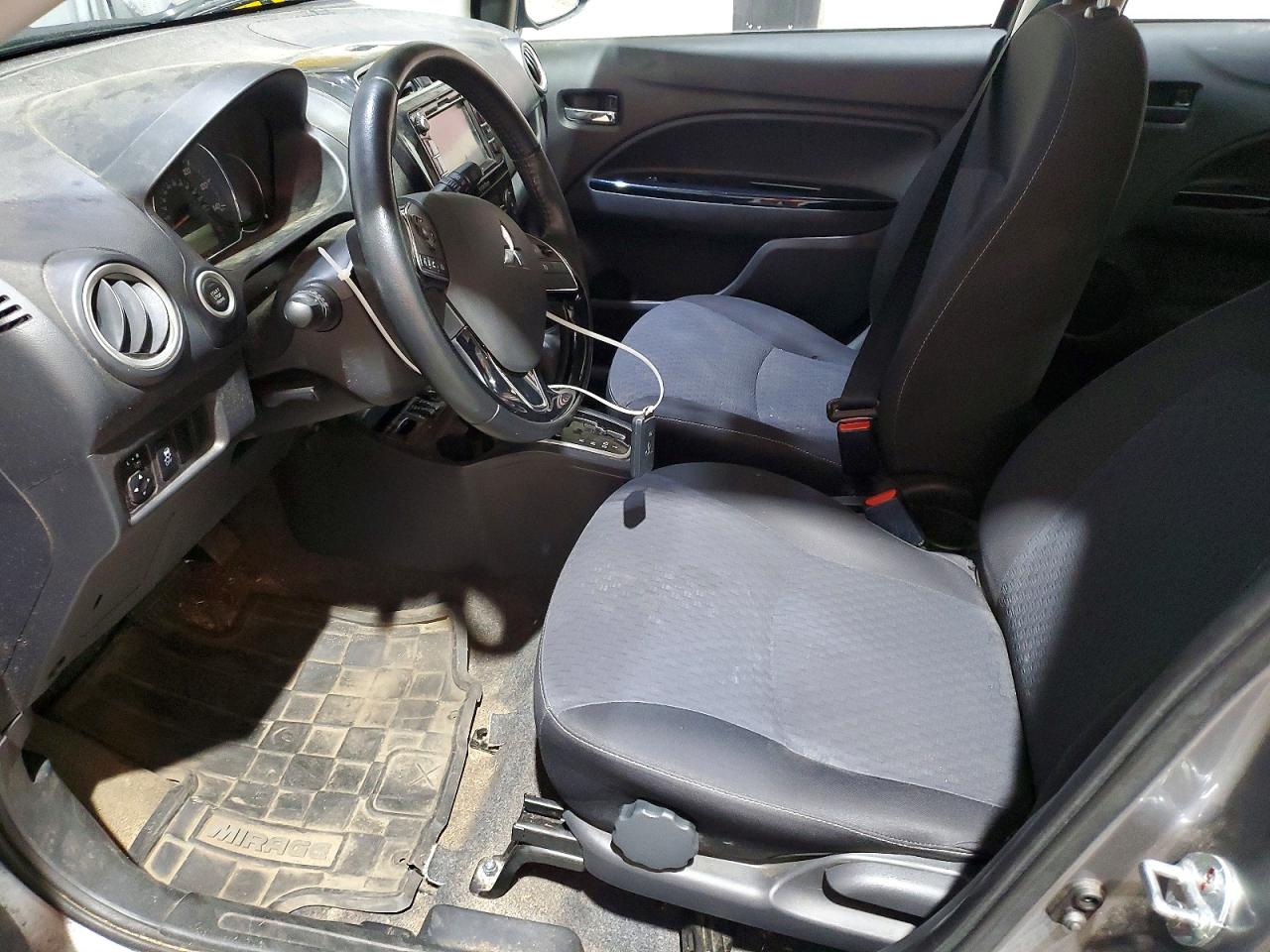 2019 Mitsubishi Mirage Le Серый vin: ML32A5HJ3KH011307