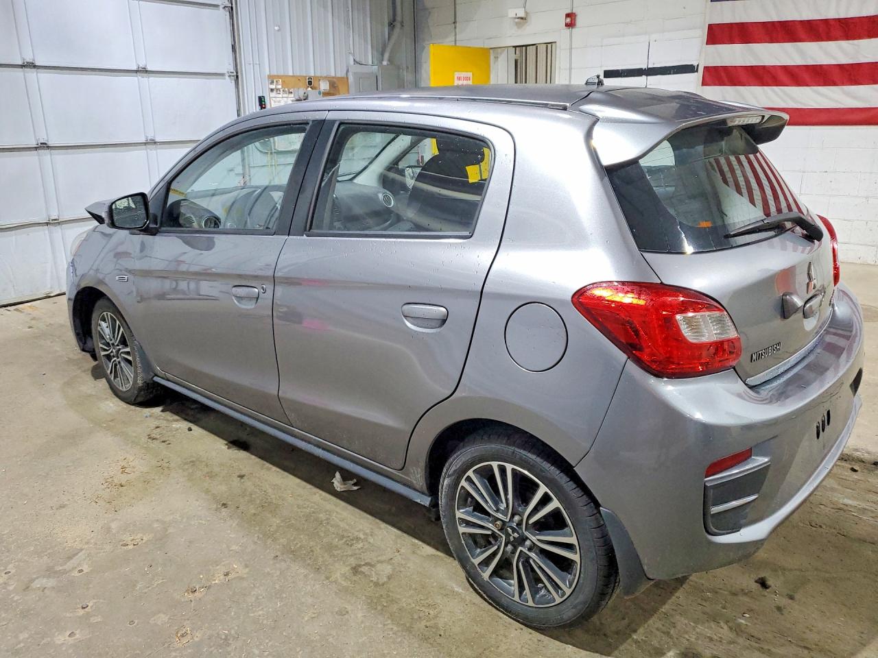 2019 Mitsubishi Mirage Le Серый vin: ML32A5HJ3KH011307