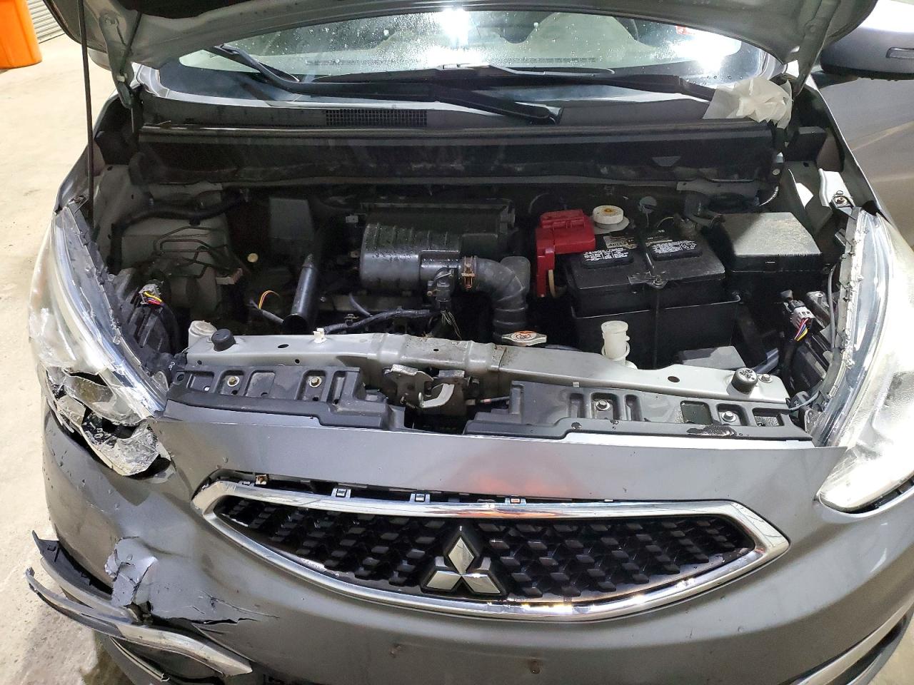 2019 Mitsubishi Mirage Le Серый vin: ML32A5HJ3KH011307