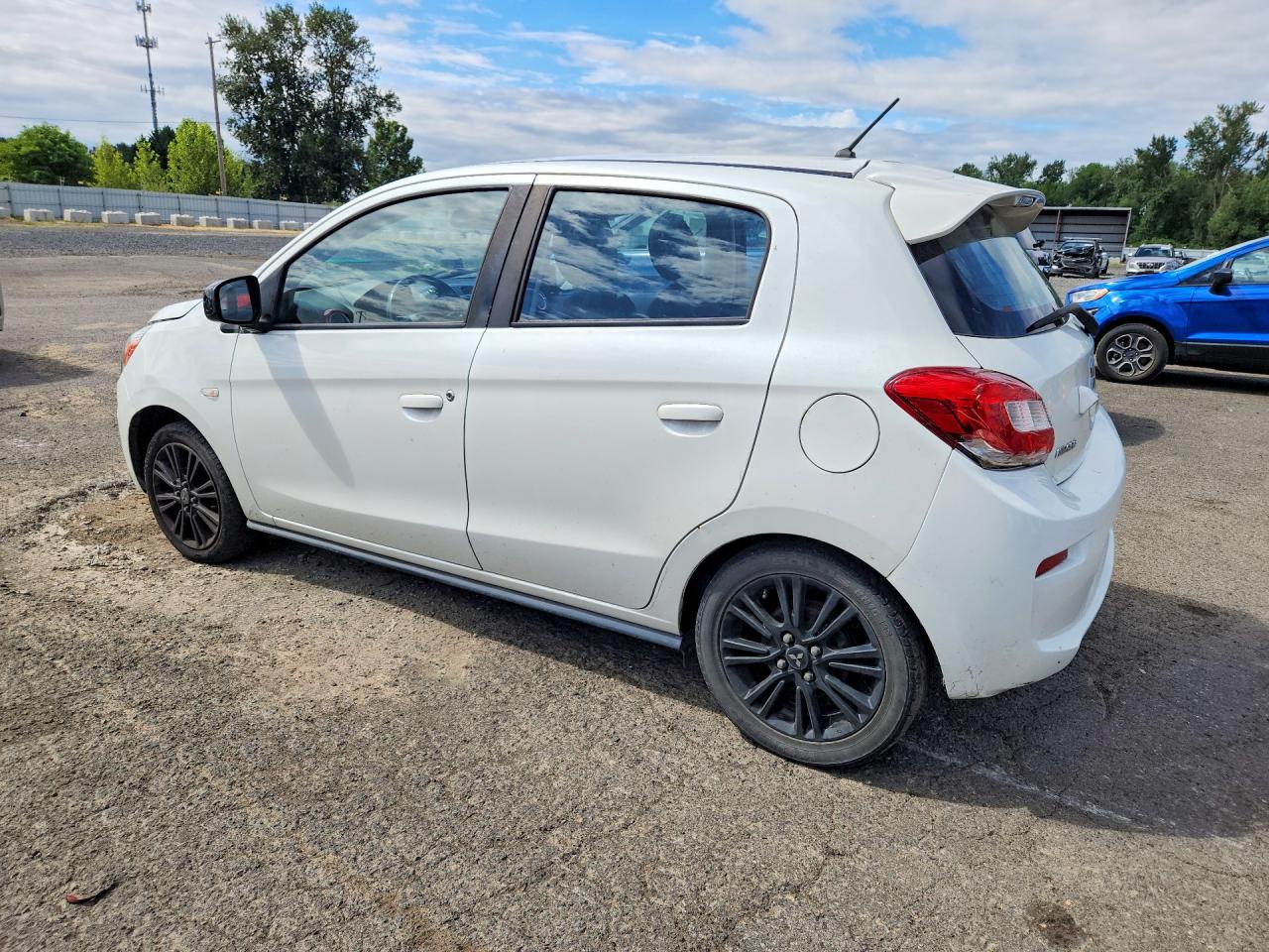 2020 Mitsubishi Mirage Le White vin: ML32A5HJ5LH007244