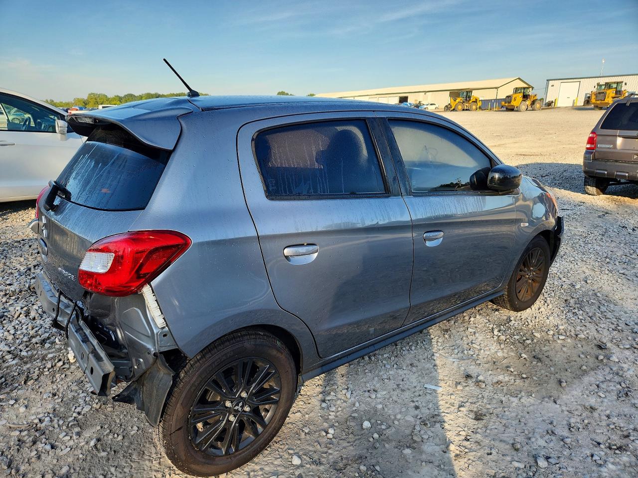 2019 Mitsubishi Mirage Le Gray vin: ML32A5HJ7KH015084