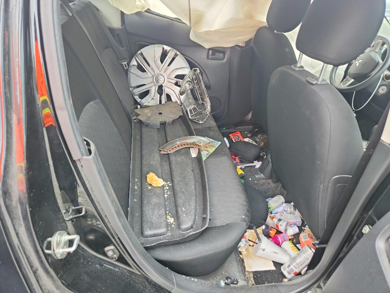 2022 Mitsubishi Mirage Es Черный vin: ML32AUHJ0NH009027