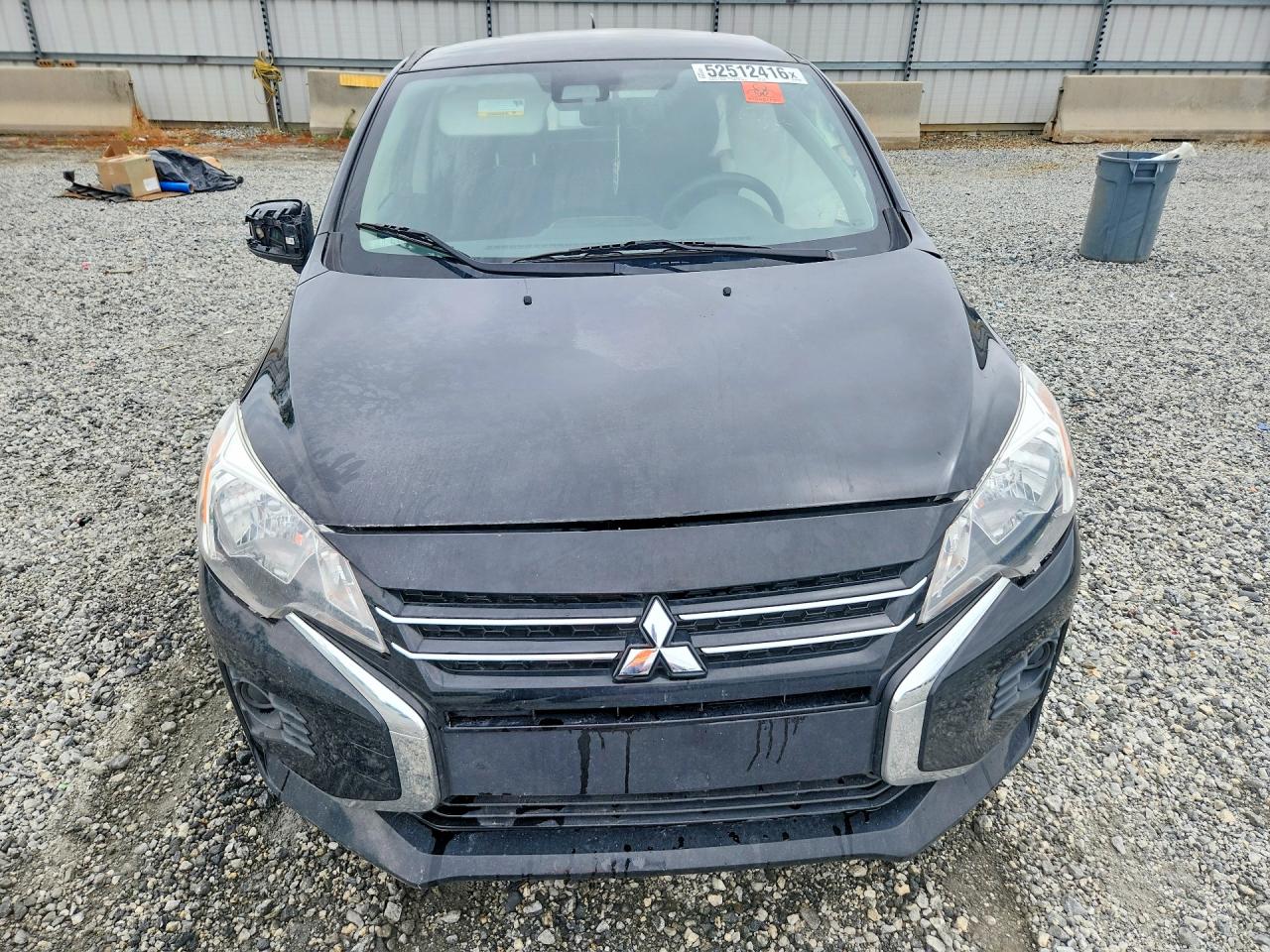 2022 Mitsubishi Mirage Es Черный vin: ML32AUHJ0NH009027