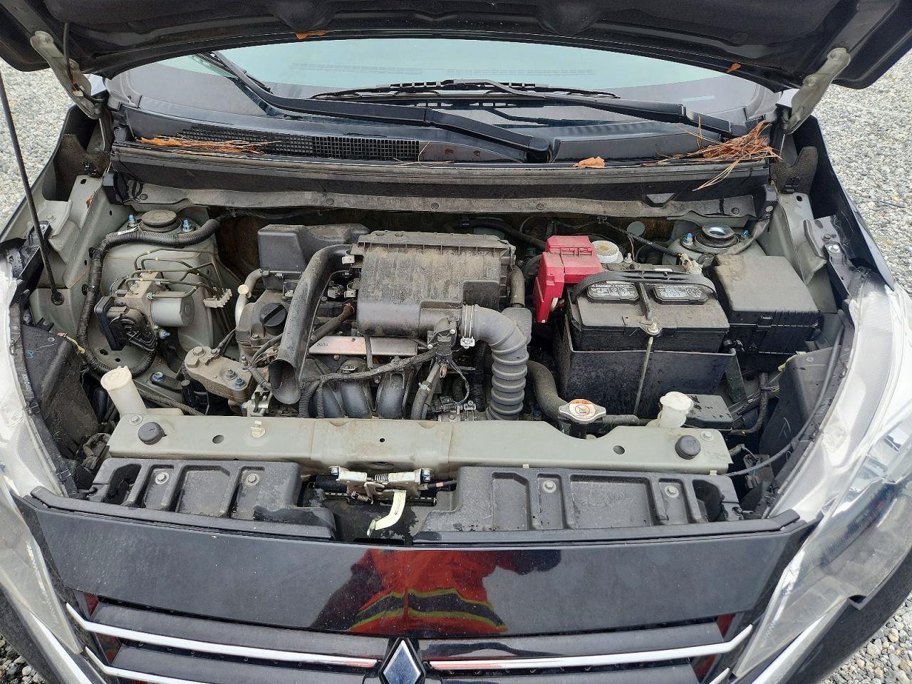 2022 Mitsubishi Mirage Es Черный vin: ML32AUHJ0NH009027