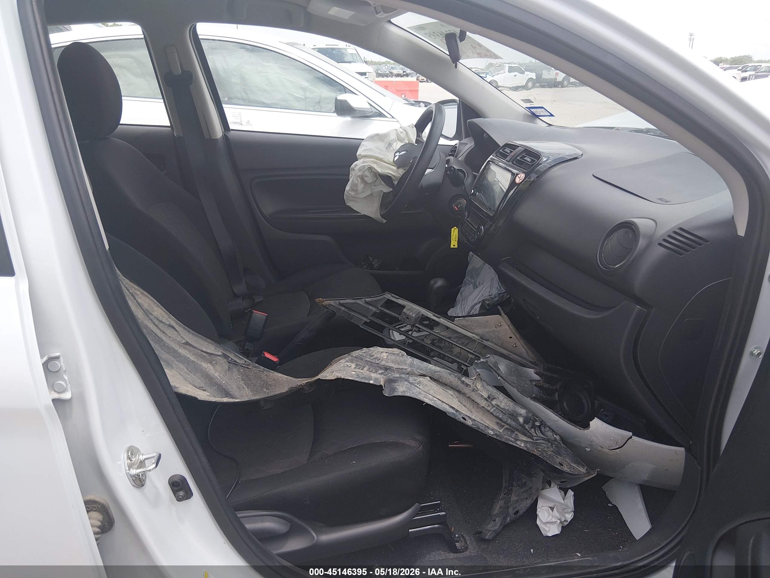 2024 Mitsubishi Mirage Es/le Белый vin: ML32AUHJ0RH026934
