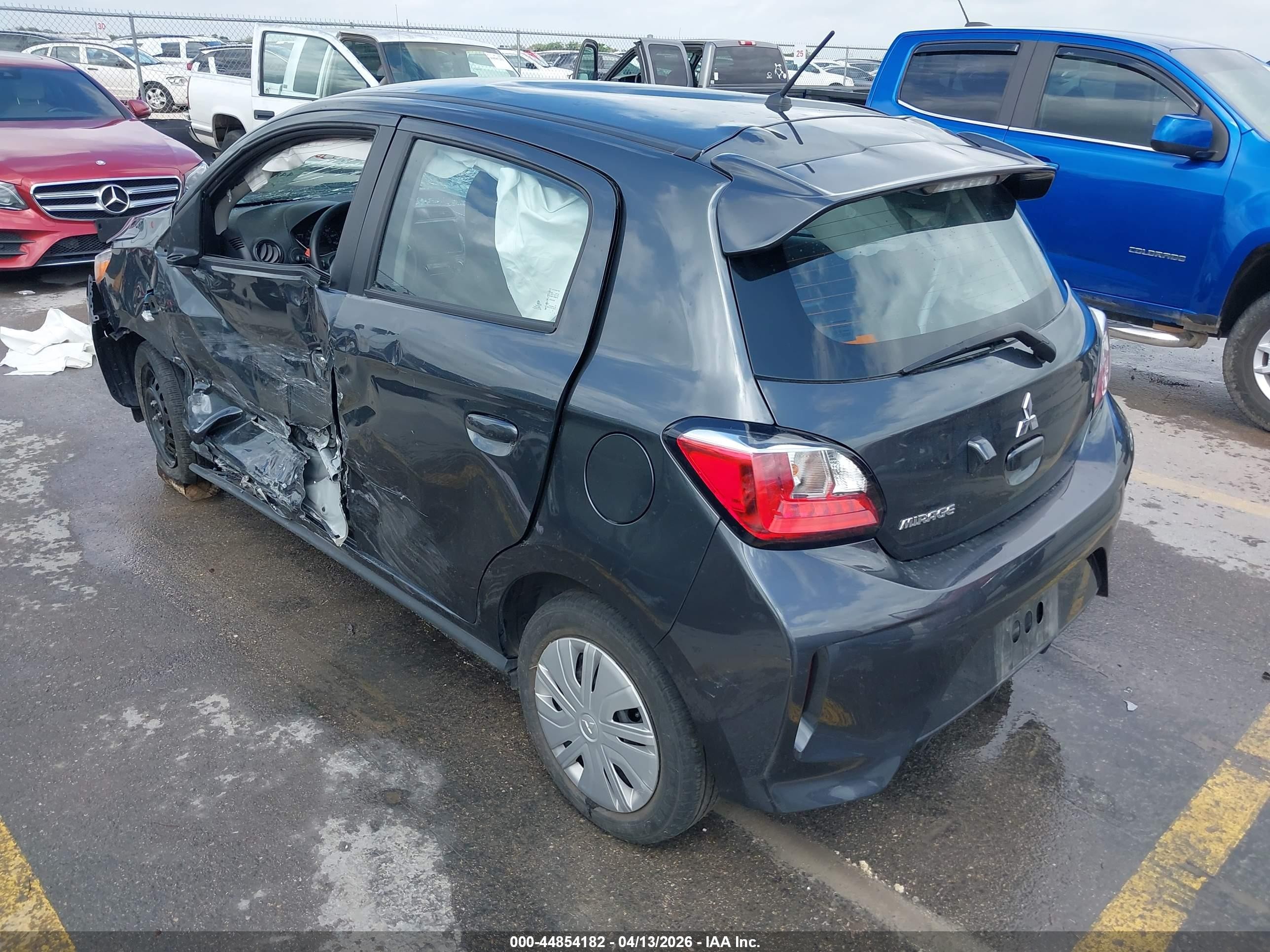 2024 Mitsubishi Mirage Es Серый vin: ML32AUHJ0RH035097