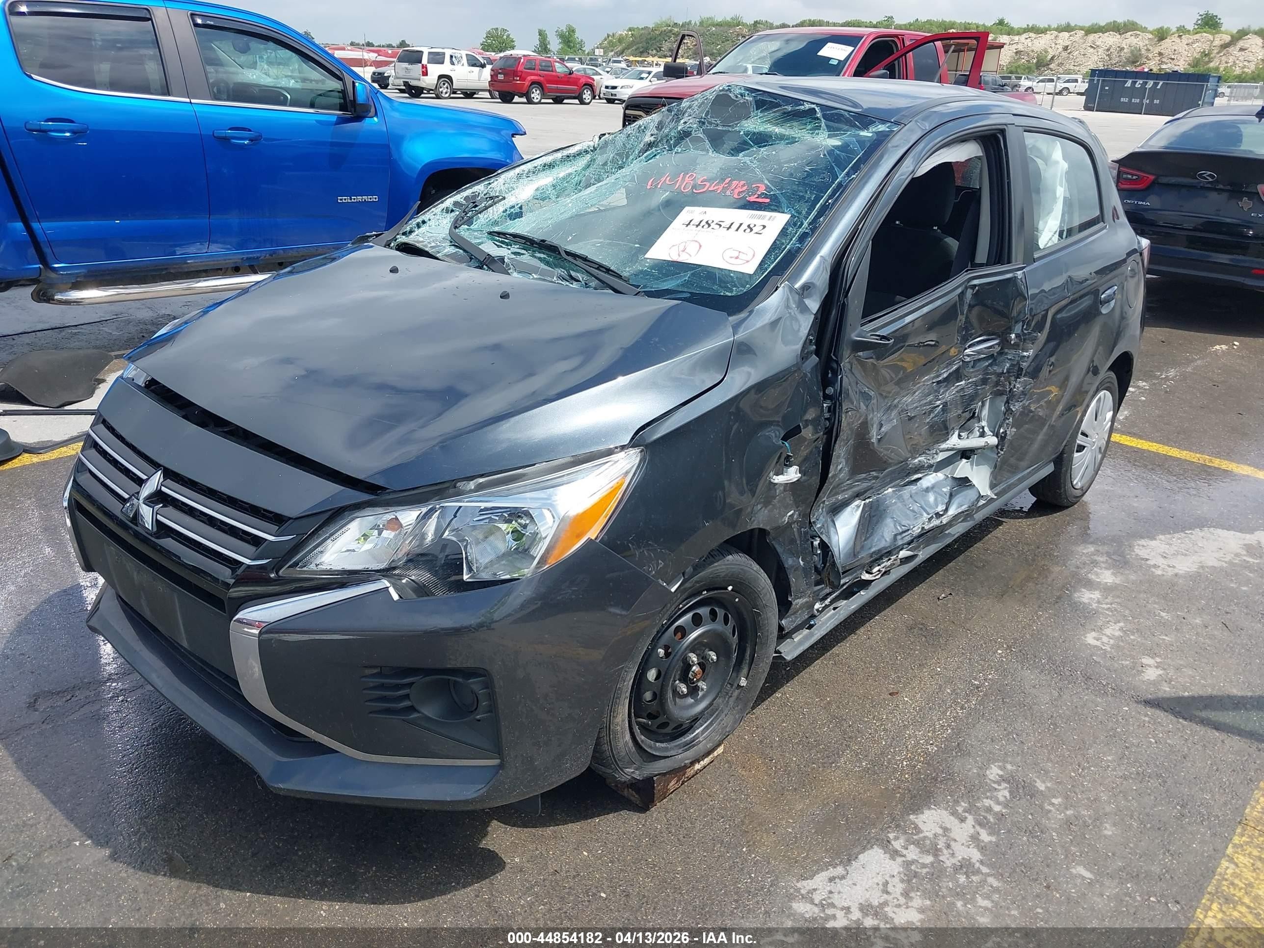 2024 Mitsubishi Mirage Es Серый vin: ML32AUHJ0RH035097