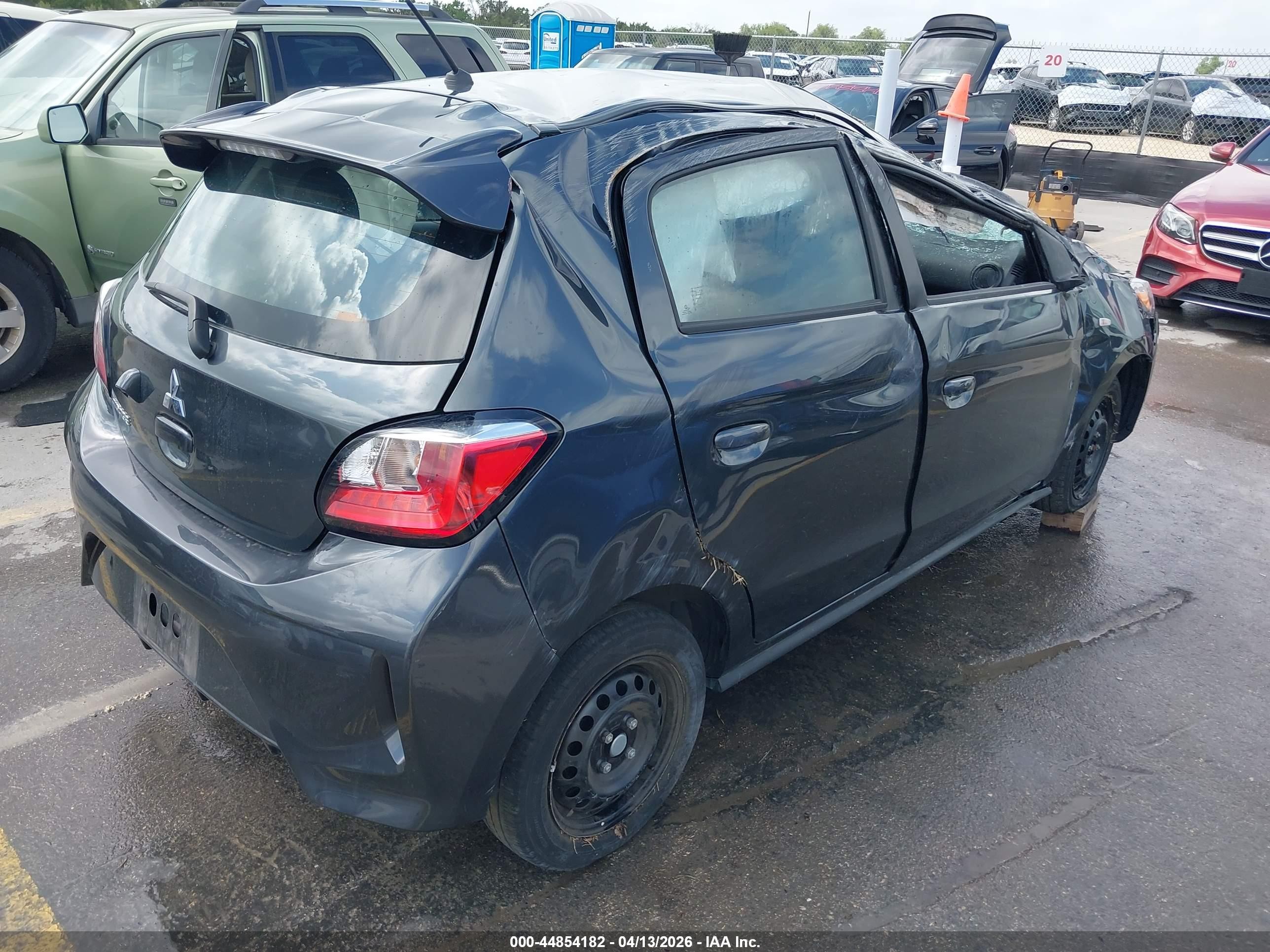 2024 Mitsubishi Mirage Es Серый vin: ML32AUHJ0RH035097