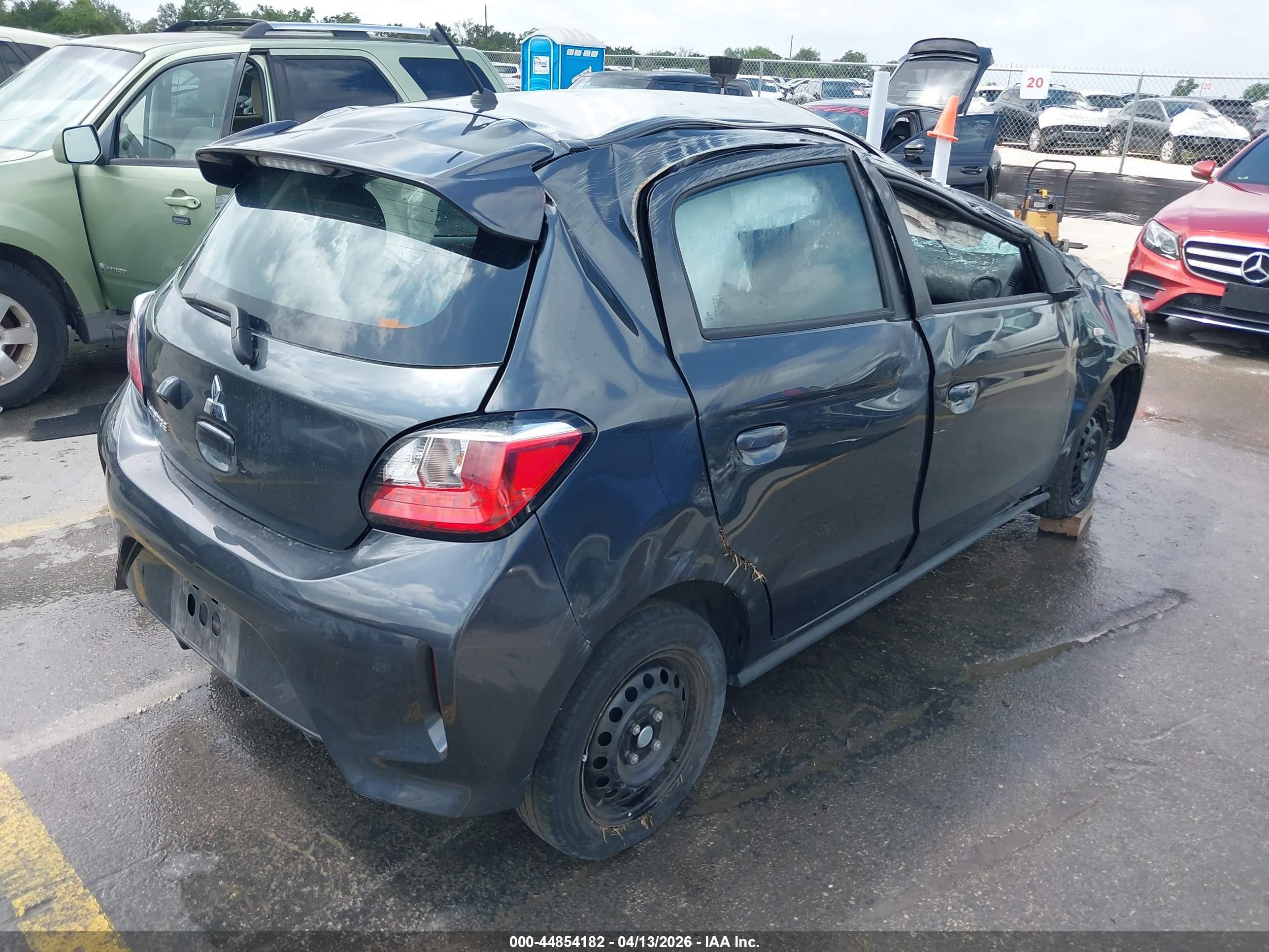 2024 Mitsubishi Mirage Es Серый vin: ML32AUHJ0RH035097