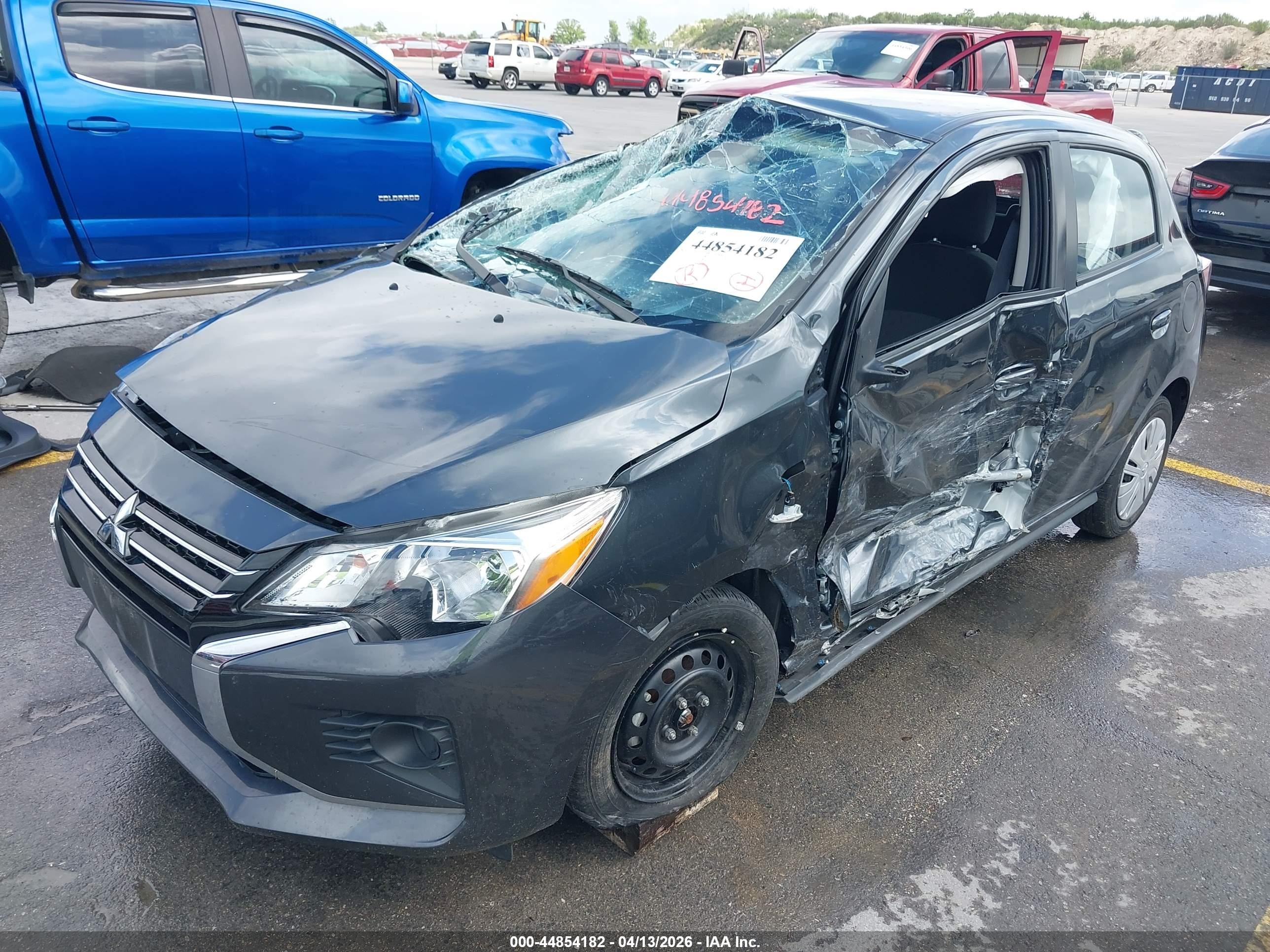 2024 Mitsubishi Mirage Es Серый vin: ML32AUHJ0RH035097