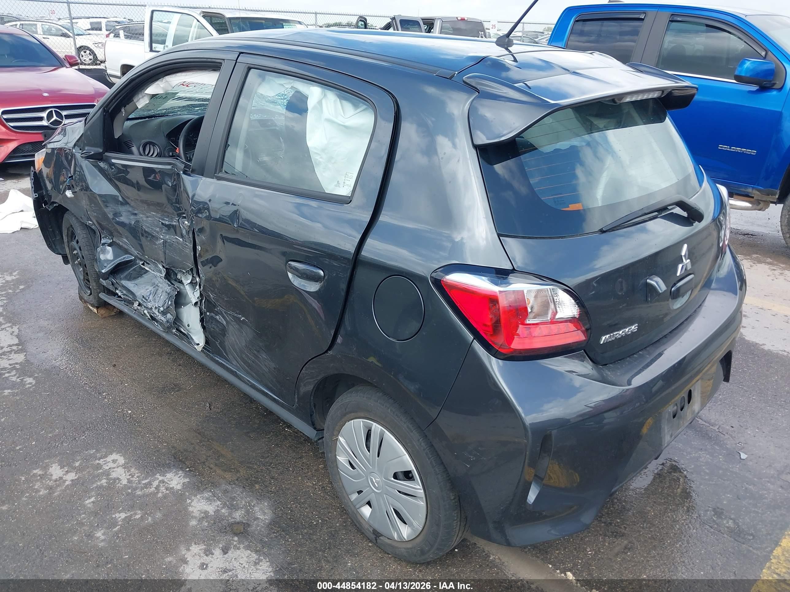 2024 Mitsubishi Mirage Es Серый vin: ML32AUHJ0RH035097