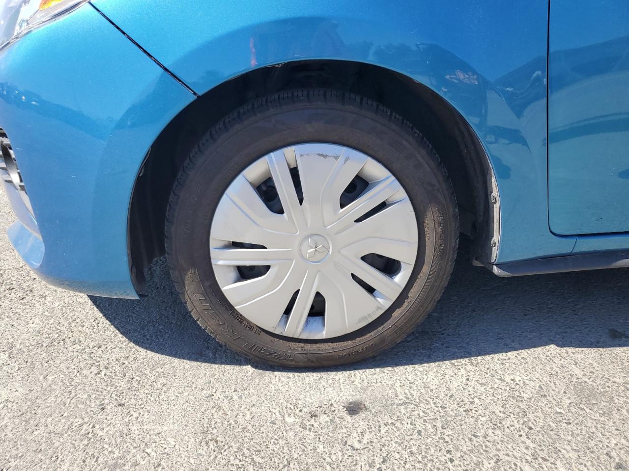 2024 Mitsubishi Mirage Es Синий vin: ML32AUHJ0RH036315 Damage: Left Front Wheel Cover, Curb Rash, 3 To 4 Inches
