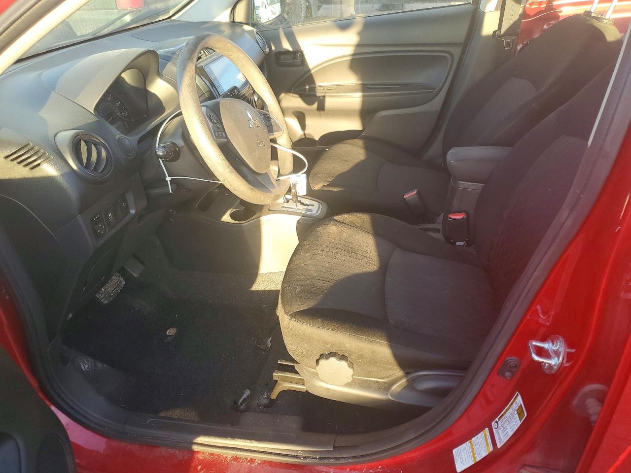2021 Mitsubishi Mirage Es Red vin: ML32AUHJ1MH010184
