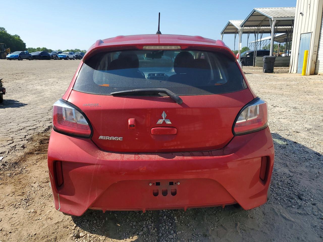 2021 Mitsubishi Mirage Es Red vin: ML32AUHJ1MH011089