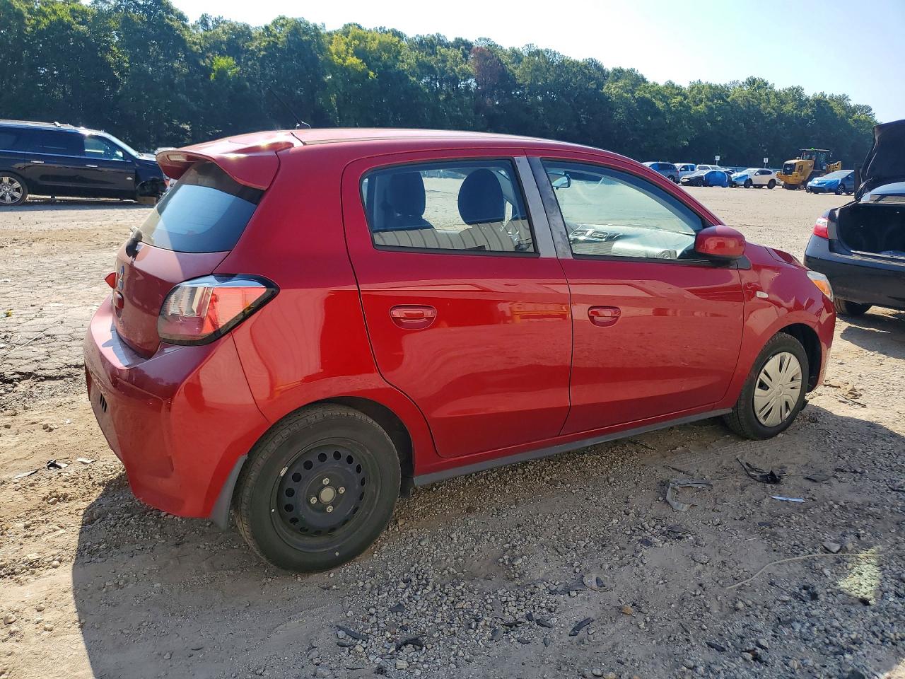 2021 Mitsubishi Mirage Es Red vin: ML32AUHJ1MH011089