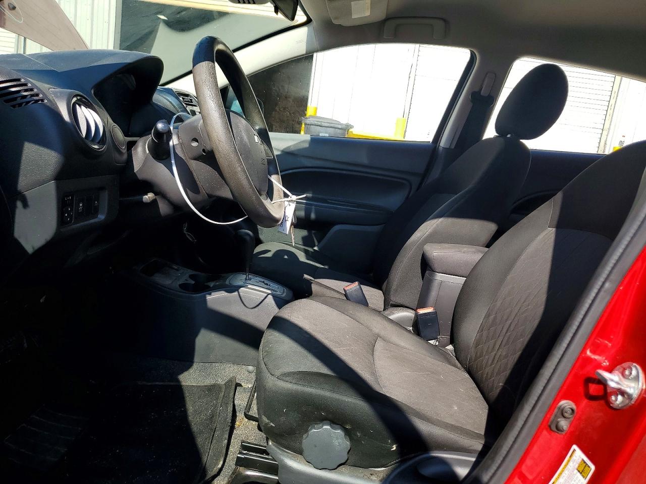 2021 Mitsubishi Mirage Es Red vin: ML32AUHJ1MH011089