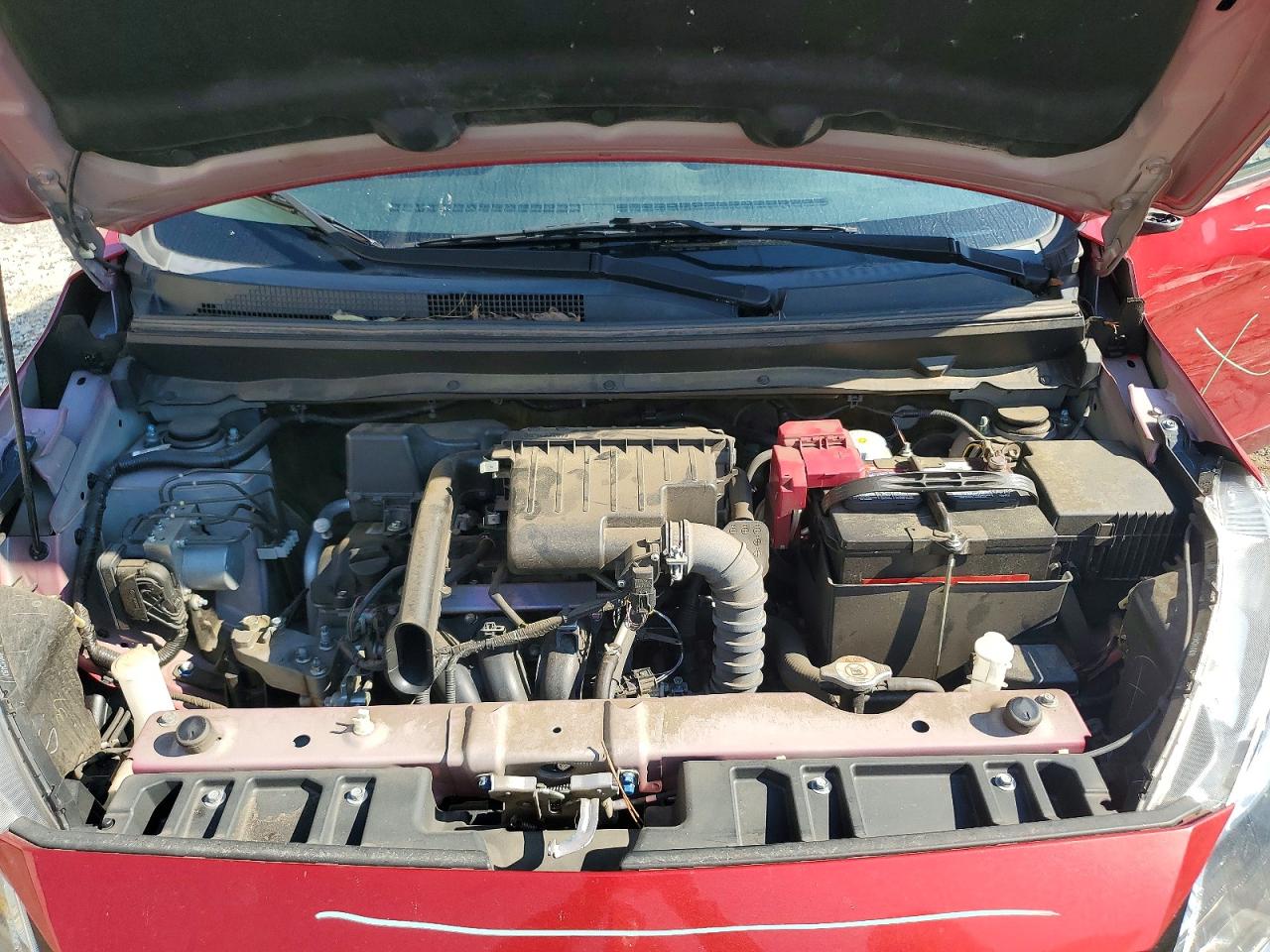 2021 Mitsubishi Mirage Es Red vin: ML32AUHJ1MH011089