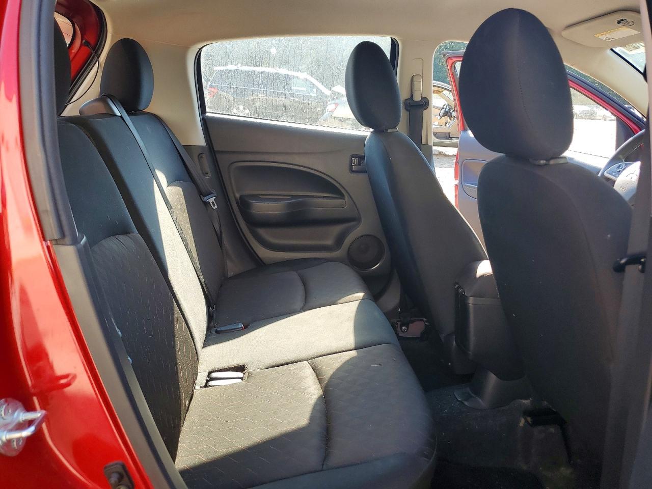 2021 Mitsubishi Mirage Es Red vin: ML32AUHJ1MH011089