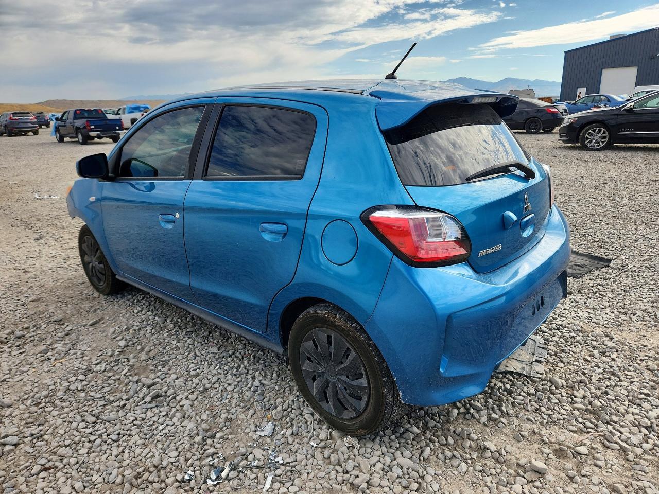 2023 Mitsubishi Mirage Es Blue vin: ML32AUHJ1PH001697