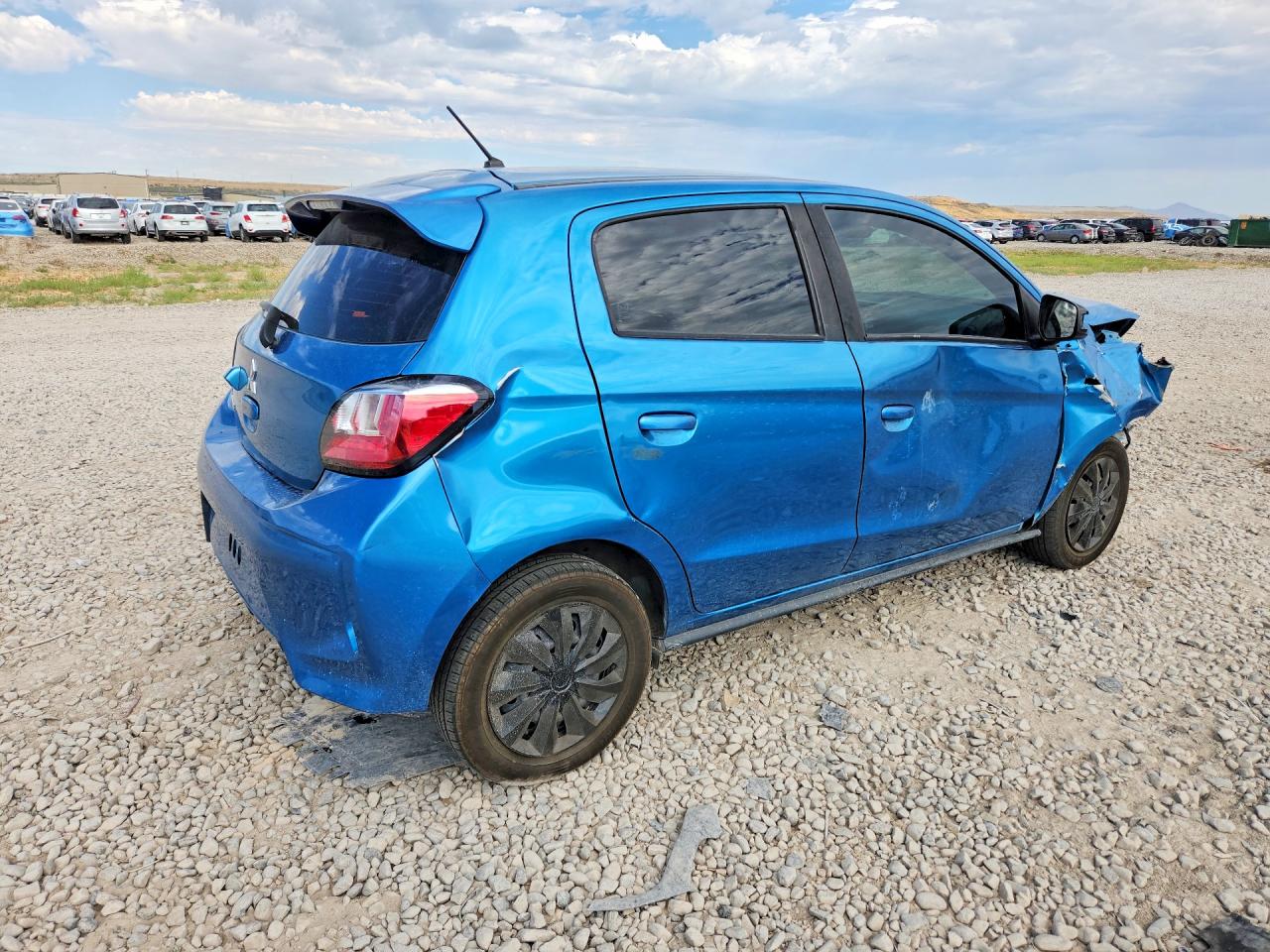 2023 Mitsubishi Mirage Es Blue vin: ML32AUHJ1PH001697