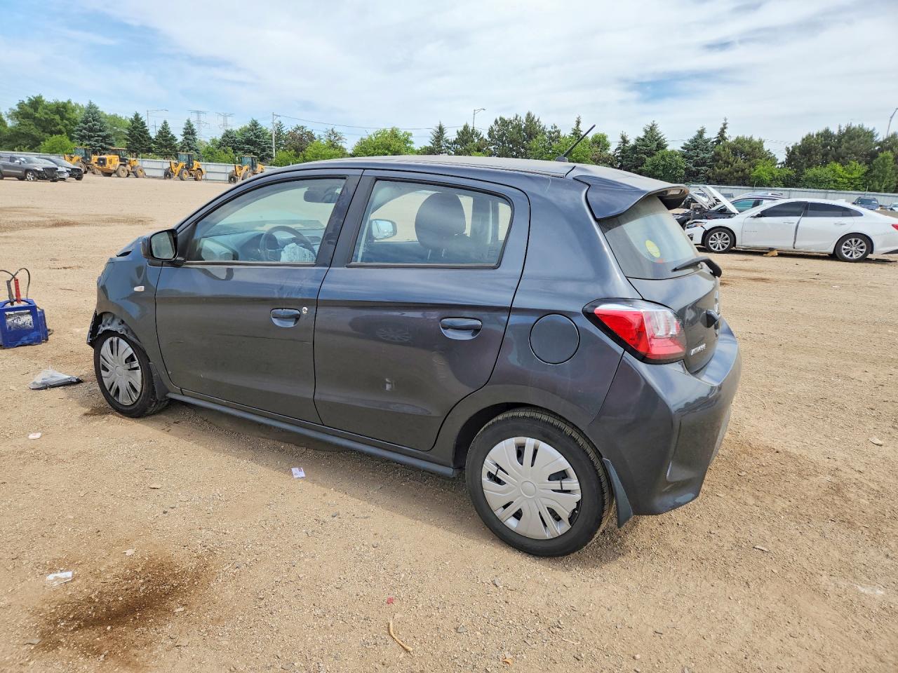 2024 Mitsubishi Mirage Es Gray vin: ML32AUHJ1RH007633