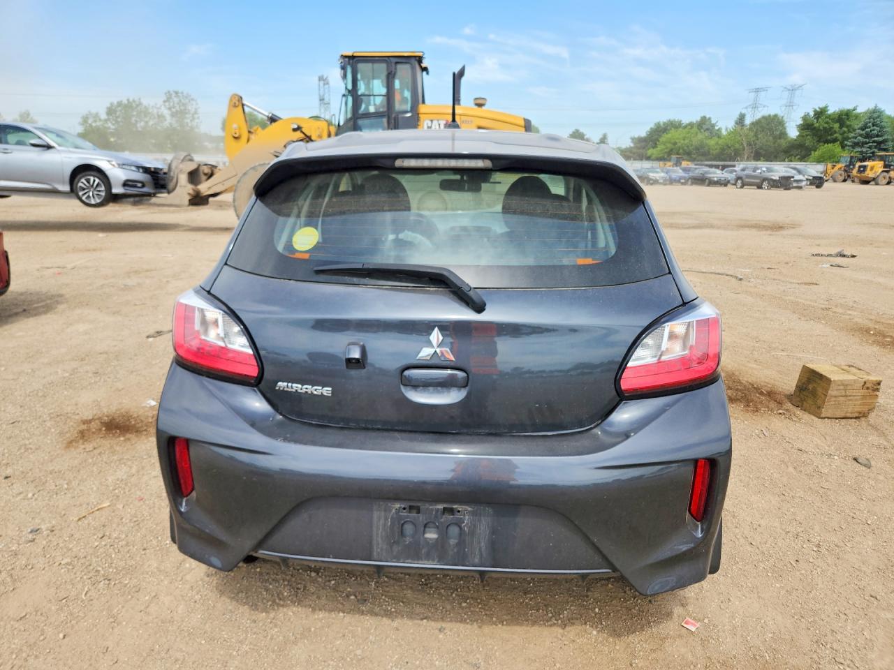 2024 Mitsubishi Mirage Es Gray vin: ML32AUHJ1RH007633