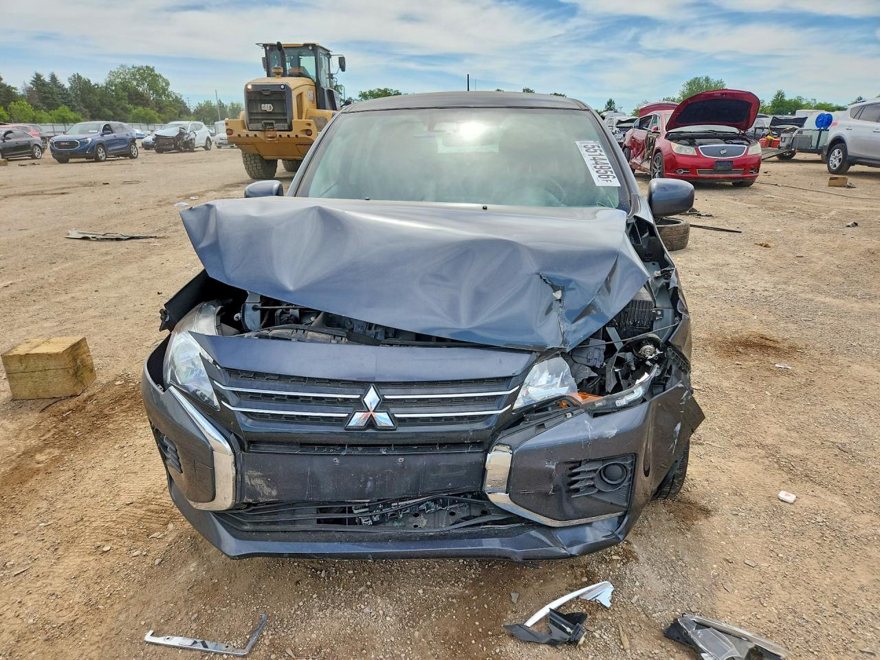 2024 Mitsubishi Mirage Es Gray vin: ML32AUHJ1RH007633
