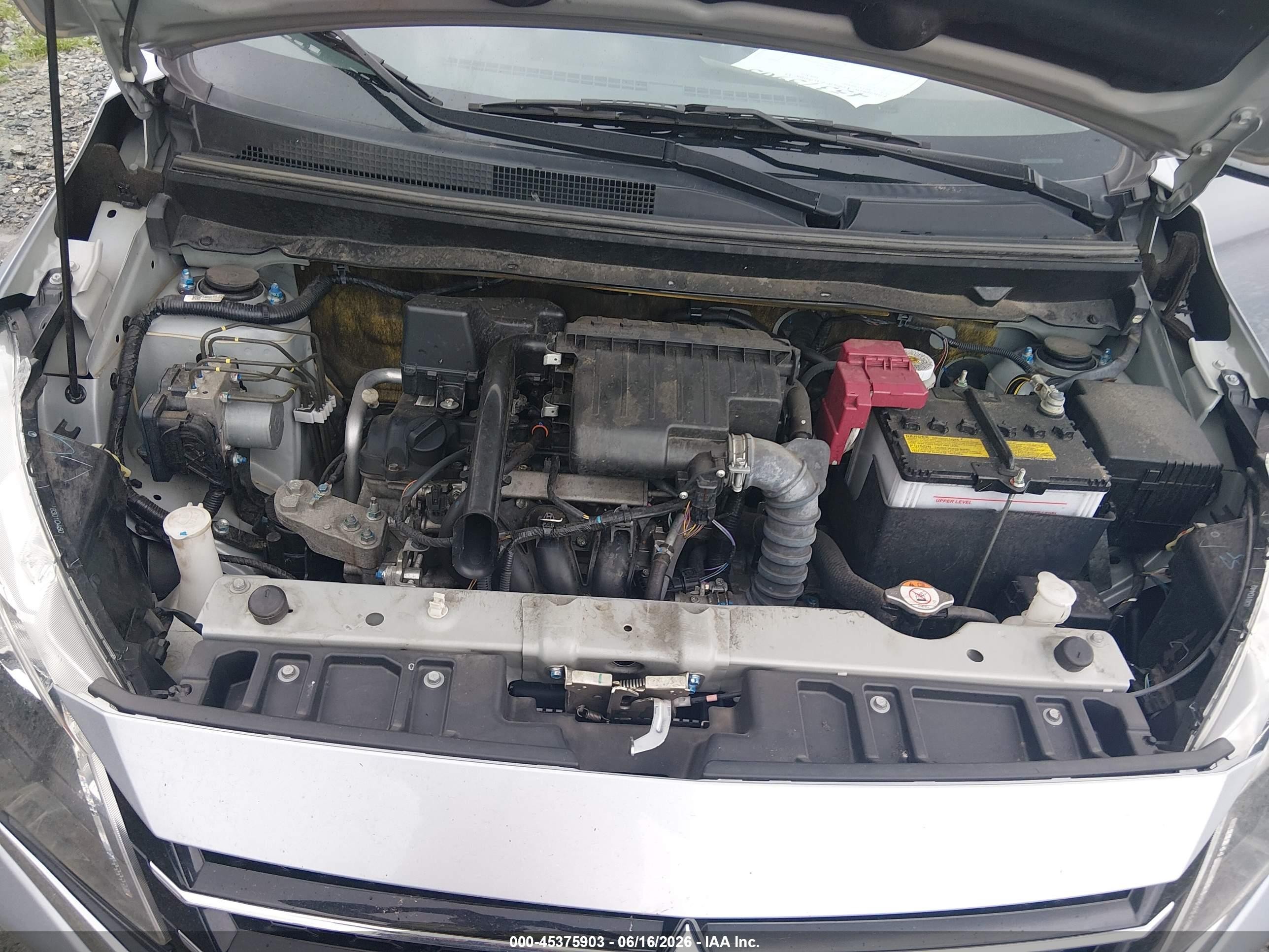 2024 Mitsubishi Mirage Es/le Серый vin: ML32AUHJ1RH009768