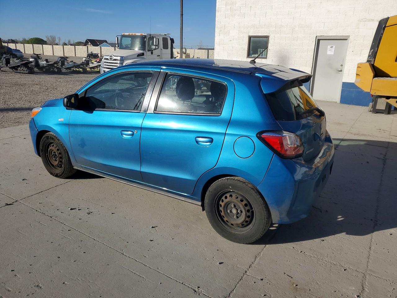 2021 Mitsubishi Mirage Es Blue vin: ML32AUHJ2MH001350