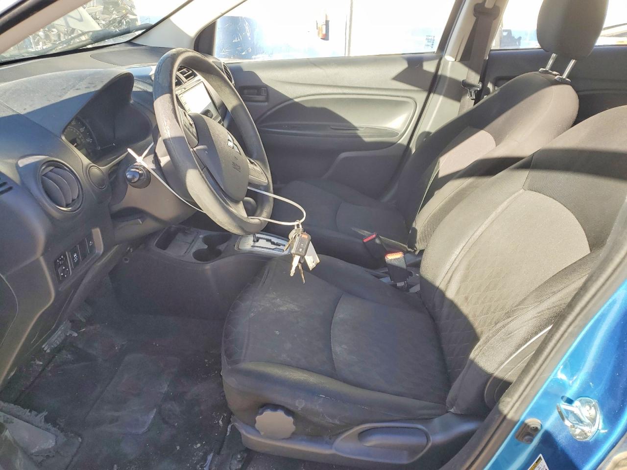 2021 Mitsubishi Mirage Es Blue vin: ML32AUHJ2MH001350
