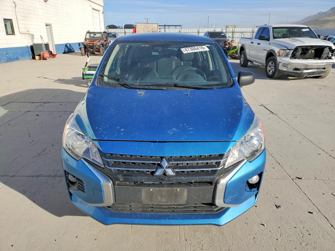 2021 Mitsubishi Mirage Es Blue vin: ML32AUHJ2MH001350