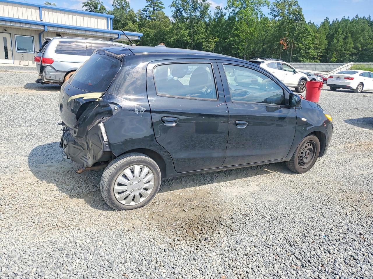 2022 Mitsubishi Mirage Es Black vin: ML32AUHJ2NH003424