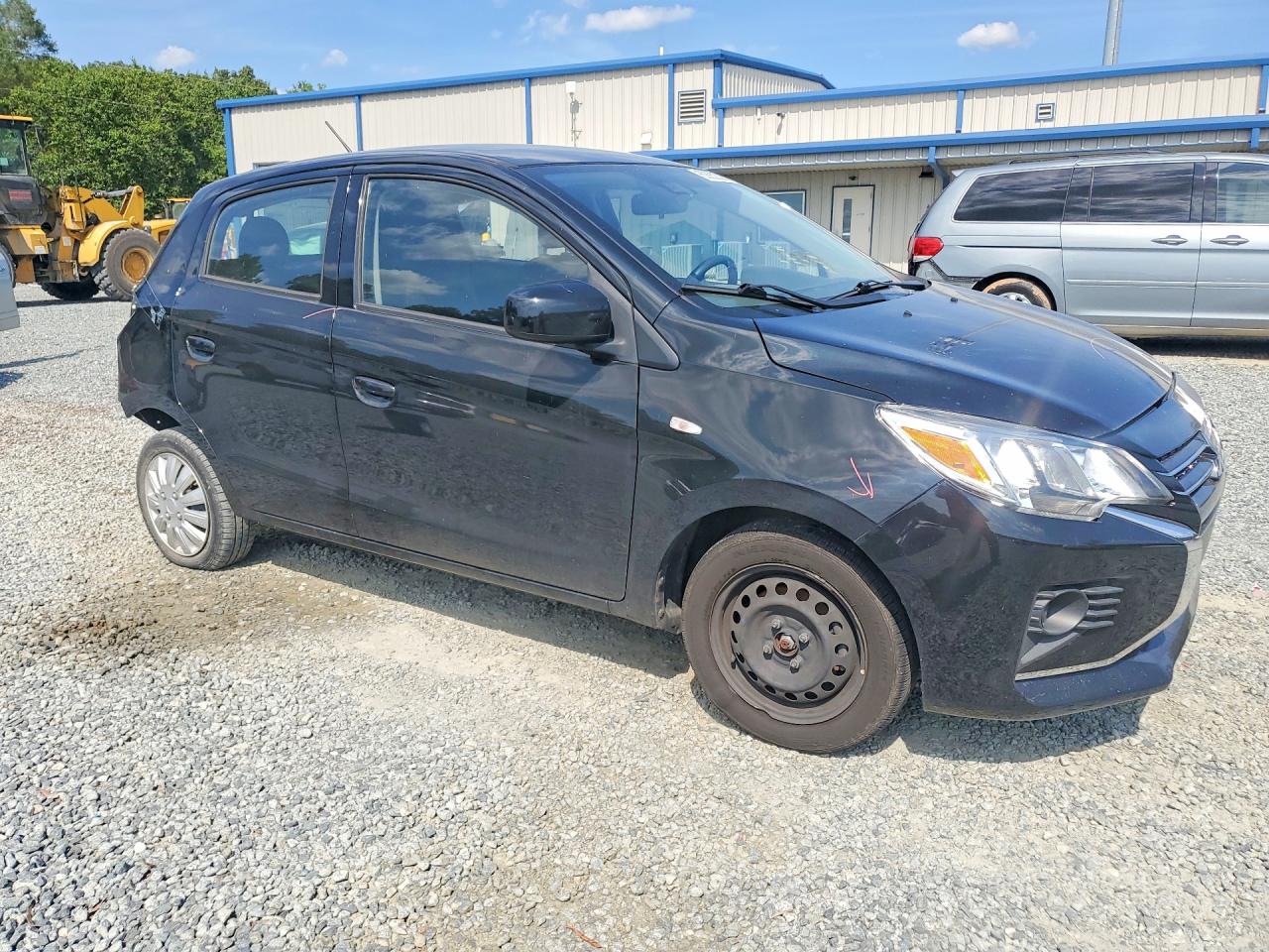 2022 Mitsubishi Mirage Es Black vin: ML32AUHJ2NH003424