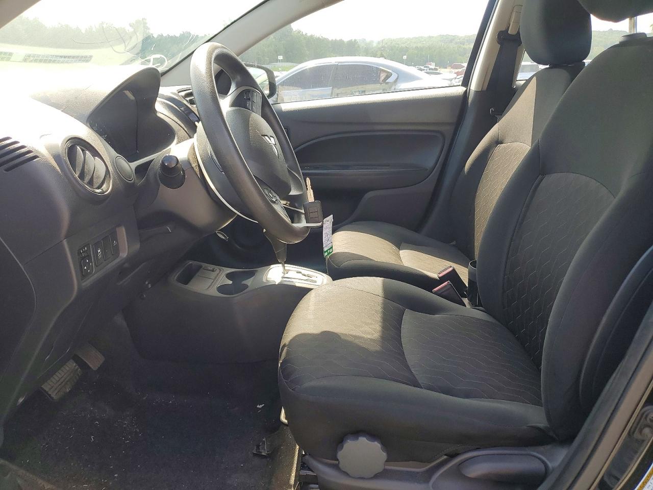 2022 Mitsubishi Mirage Es Black vin: ML32AUHJ2NH003424