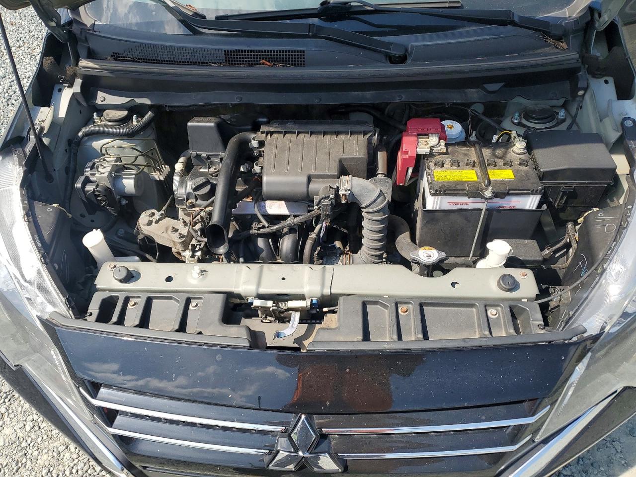 2022 Mitsubishi Mirage Es Black vin: ML32AUHJ2NH003424