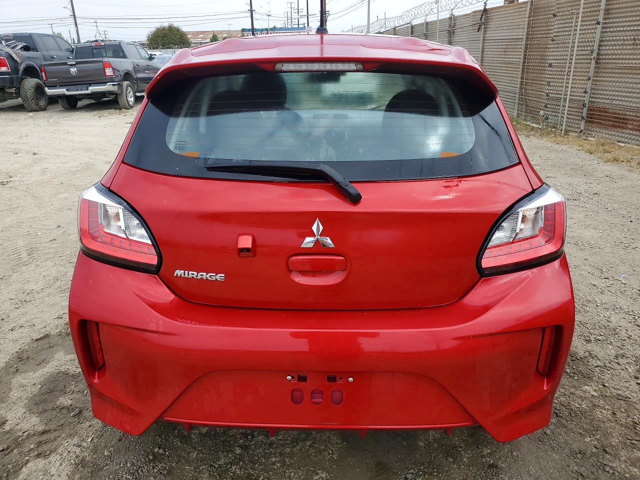 2024 Mitsubishi Mirage Es Red vin: ML32AUHJ2RH017782