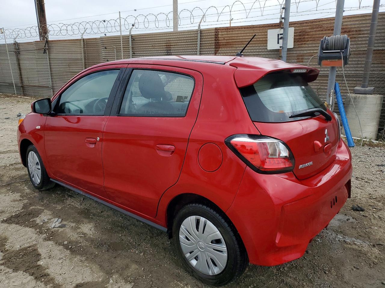 2024 Mitsubishi Mirage Es Red vin: ML32AUHJ2RH017782